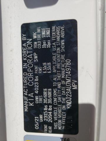 KNDJ23AU7M7149780 KIA SOUL LX