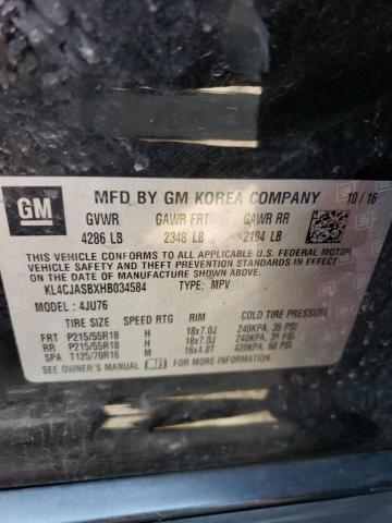 KL4CJASBXHB034584 Buick Encore Preferred