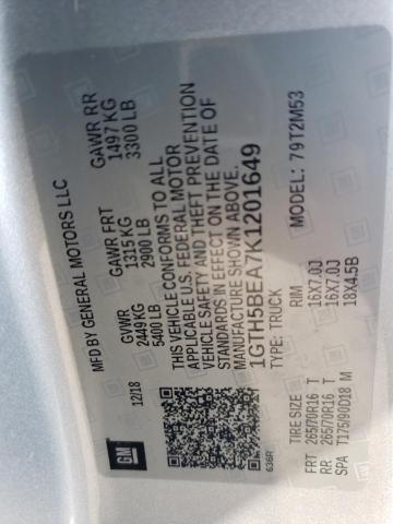 1GTH5BEA7K1201649 GMC CANYON