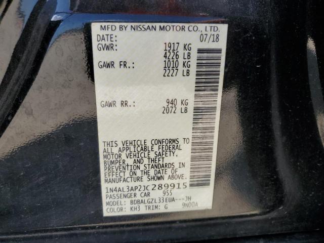 1N4AL3AP2JC289915 Nissan ALTIMA 2.5
