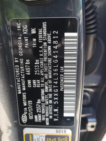 5XXGT4L36LG414812 KIA Optima Lx