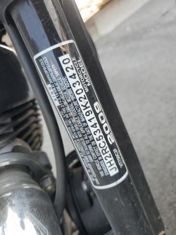 2009 HONDA VT750 C2F JH2RC53419K203420