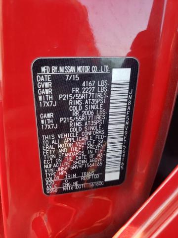 2015 NISSAN JUKE S - JN8AF5MV9FT564165