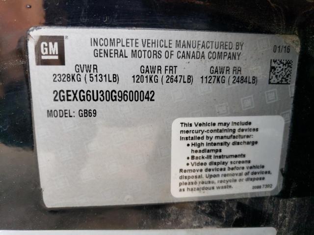 2016 CADILLAC XTS LIMOUS - 2GEXG6U30G9600042