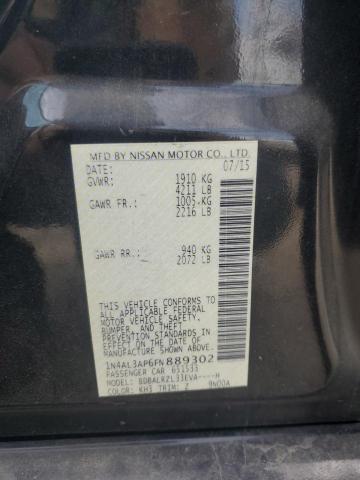 1N4AL3AP6FN889302 Nissan ALTIMA 2.5