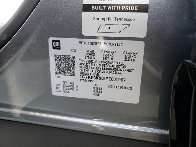 2023 CADILLAC LYRIQ LUXU - 1GYKPMRK9PZ001907