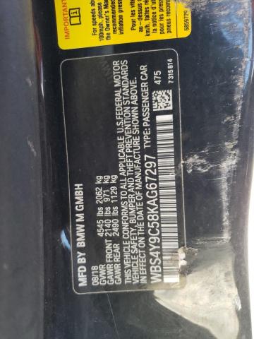 WBS4Y9C58KAG67297 BMW M4