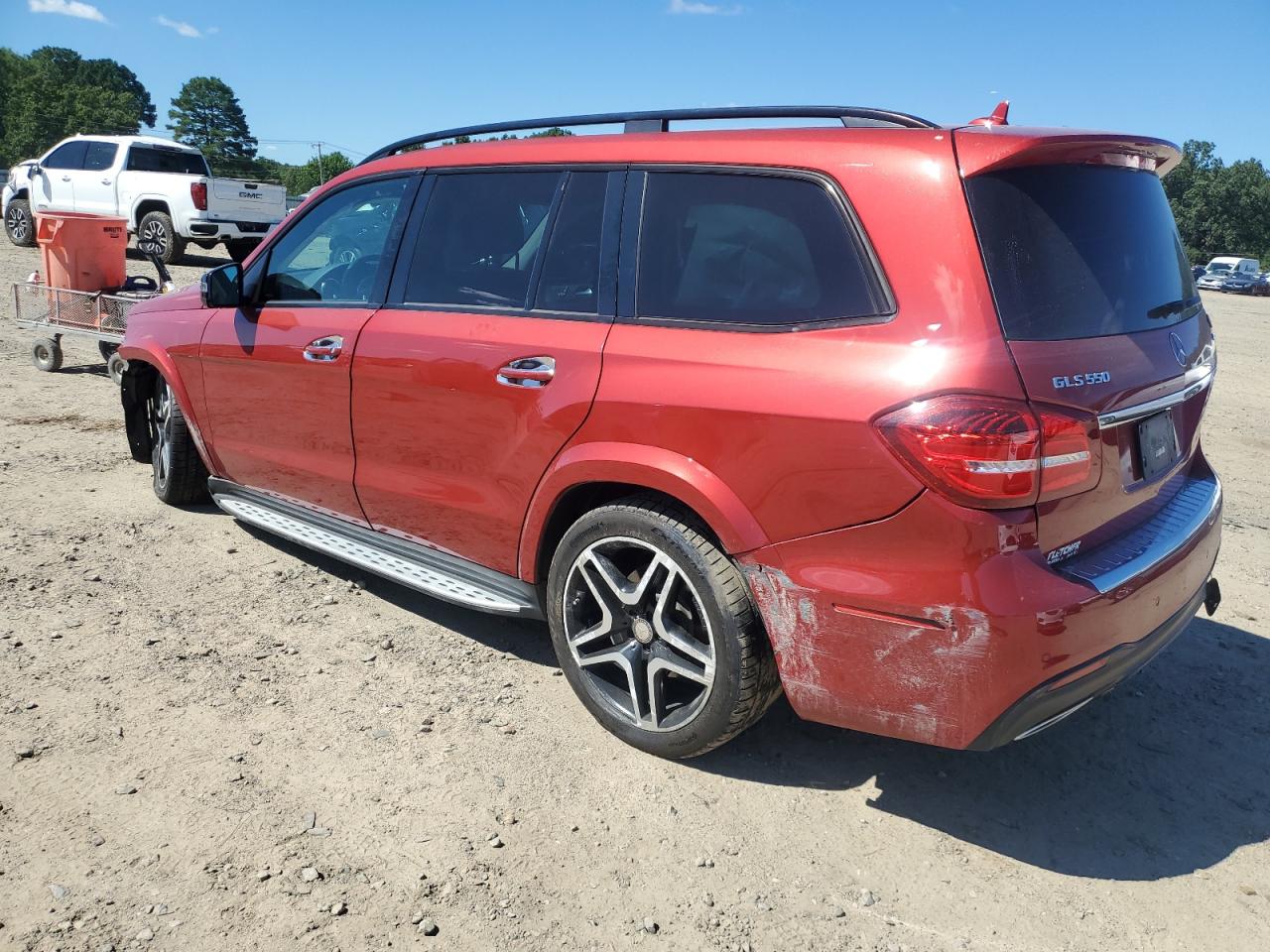 Lot #2960076024 2017 MERCEDES-BENZ GLS 550 4M