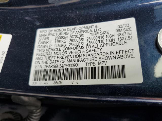 2023 HONDA CR-V SPORT - 7FARS6H54PE030901