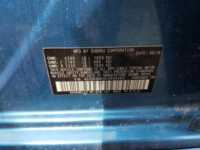 4S3GKAM60K3600368 Subaru Impreza Sport