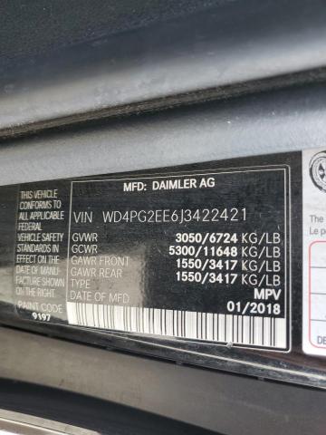 WD4PG2EE6J3422421 Mercedes-Benz Metris