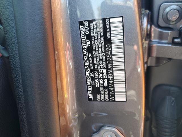 W1N4M4HB6LW025420 Mercedes-Benz Glb 250 4matic