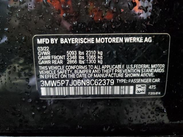 3MW5P7J06N8C62379 BMW 330e
