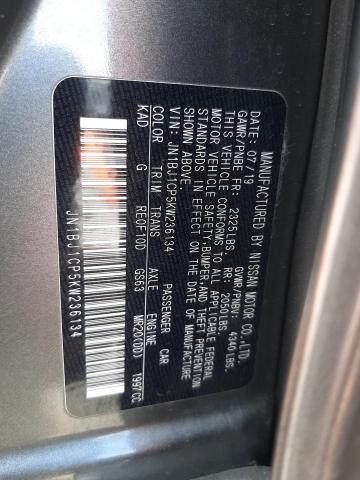 JN1BJ1CP5KW236134 Nissan Rogue Sport S