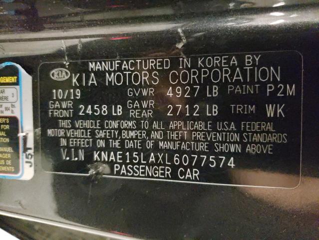 KNAE15LAXL6077574 KIA Stinger