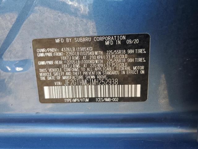 JF2GTHMC1MH252938 Subaru Crosstrek Limited
