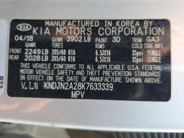 2019 KIA SOUL - KNDJN2A28K7633339