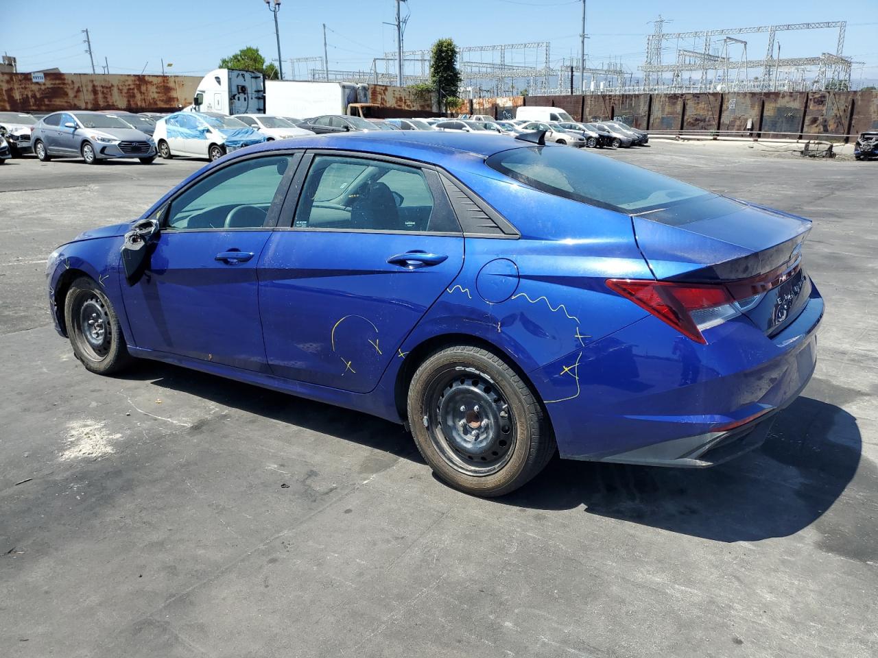 2021 Hyundai Elantra Sel vin: 5NPLM4AG6MH030343