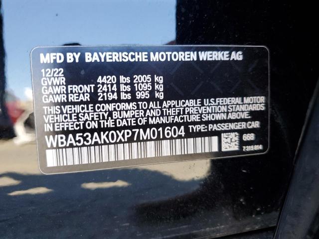 VIN WBA53AK0XP7M01604 2023 BMW 2 Series, 228I no.12