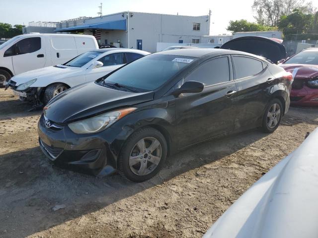 Lot #2510428396 2013 HYUNDAI ELANTRA GL salvage car