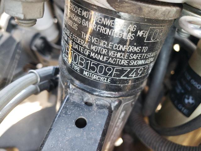 2015 BMW F800 GS AD WB10B1509FZ493719