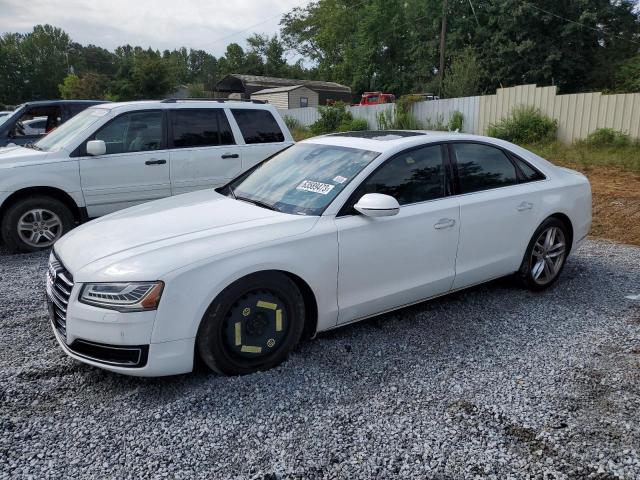 Lot #2103249275 2015 AUDI A8 QUATTRO salvage car