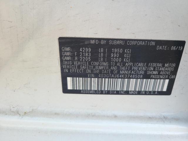 4S3GTAJ64K3748508 Subaru Impreza Sport