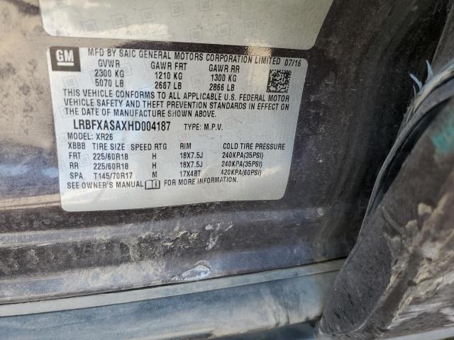 LRBFXASAXHD004187 Buick Envision Preferred