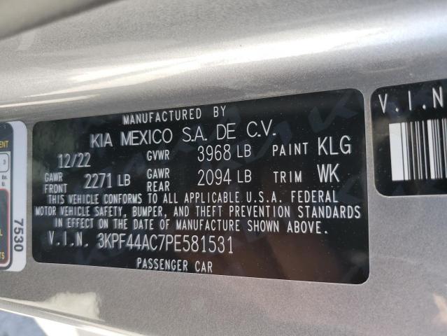 3KPF44AC7PE581531 KIA FORTE GT