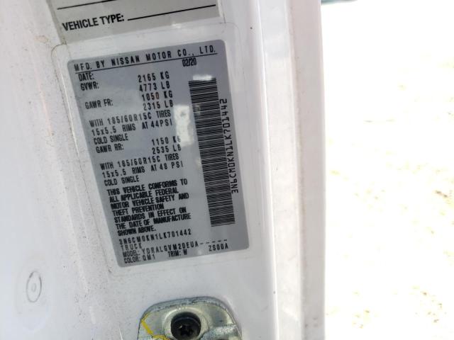 3N6CM0KN1LK701442 Nissan NV200 2.5S