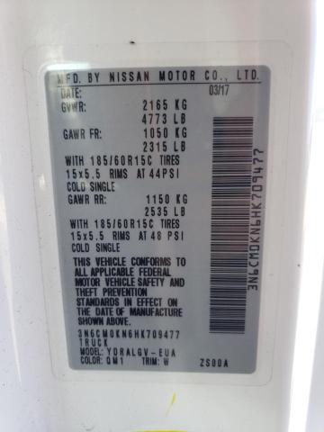 3N6CM0KN6HK709477 Nissan NV200 2.5S