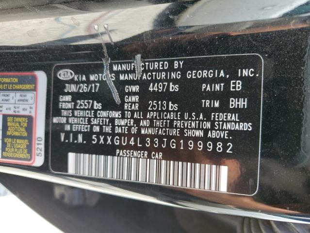 5XXGU4L33JG199982 KIA OPTIMA EX