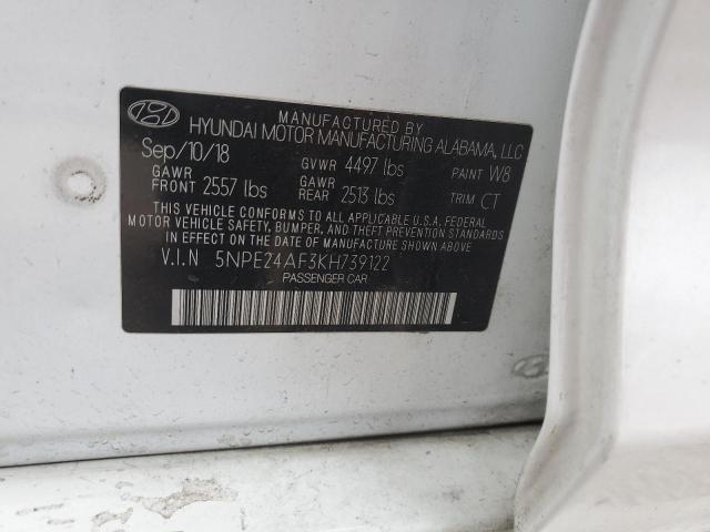2019 HYUNDAI SONATA SE - 5NPE24AF3KH739122