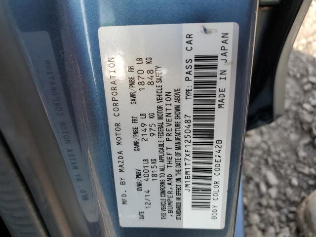 2015 MAZDA 3 SV - JM1BM1T7XF1250487