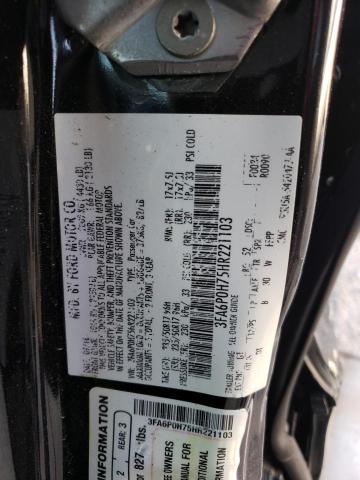 3FA6P0H75HR221103 Ford FUSION SE