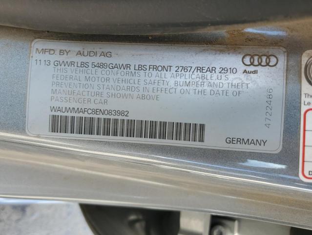 VIN WAUWMAFC8EN083982 2014 Audi A7, Premium Plus no.12