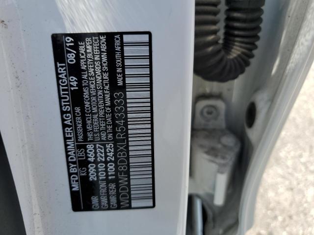 2020 MERCEDES-BENZ 300 C WDDWF8DBXLR543333