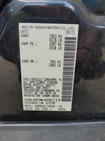 1N4BL4DV5MN406724 Nissan Altima SV 10