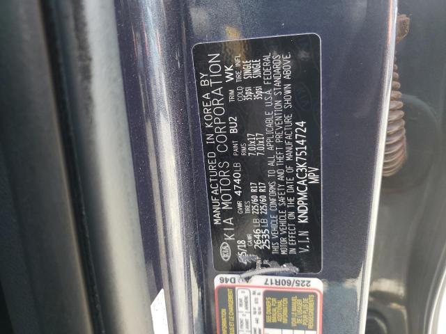 KNDPMCAC3K7514724 KIA Sportage Lx