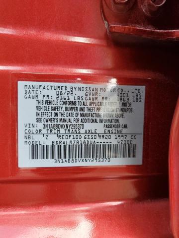 3N1AB8DVXNY295370 Nissan SENTRA SR