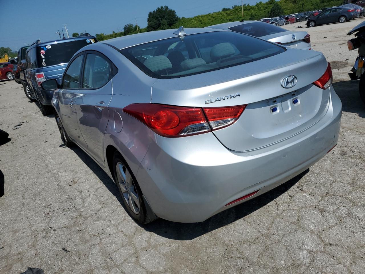 2013 Hyundai Elantra Gls vin: 5NPDH4AE5DH170584