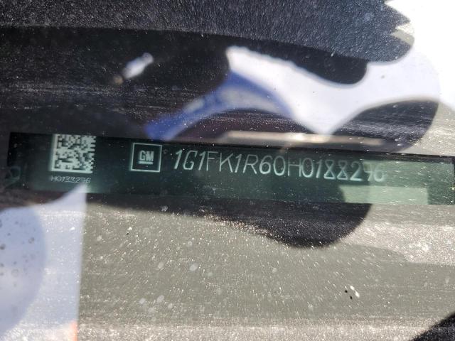 2017 CHEVROLET CAMARO ZL1 - 1G1FK1R60H0188296