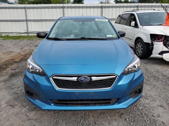 VIN: 4S3GKAA6XJ3622932 Auction: COPART Lot: 63559243 Location: NY - ALBANY 4S3GKAA6XJ3622932 SUBARU IMPREZA 2018 BLUE Photo 5