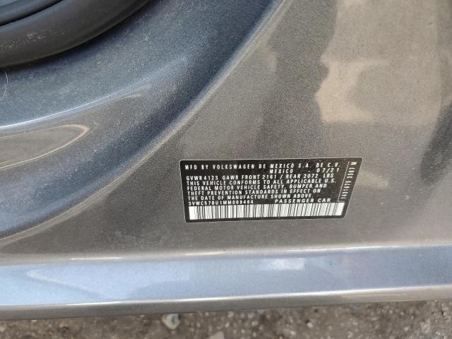 2021 VOLKSWAGEN 25606 3VWC57BU1MM069464