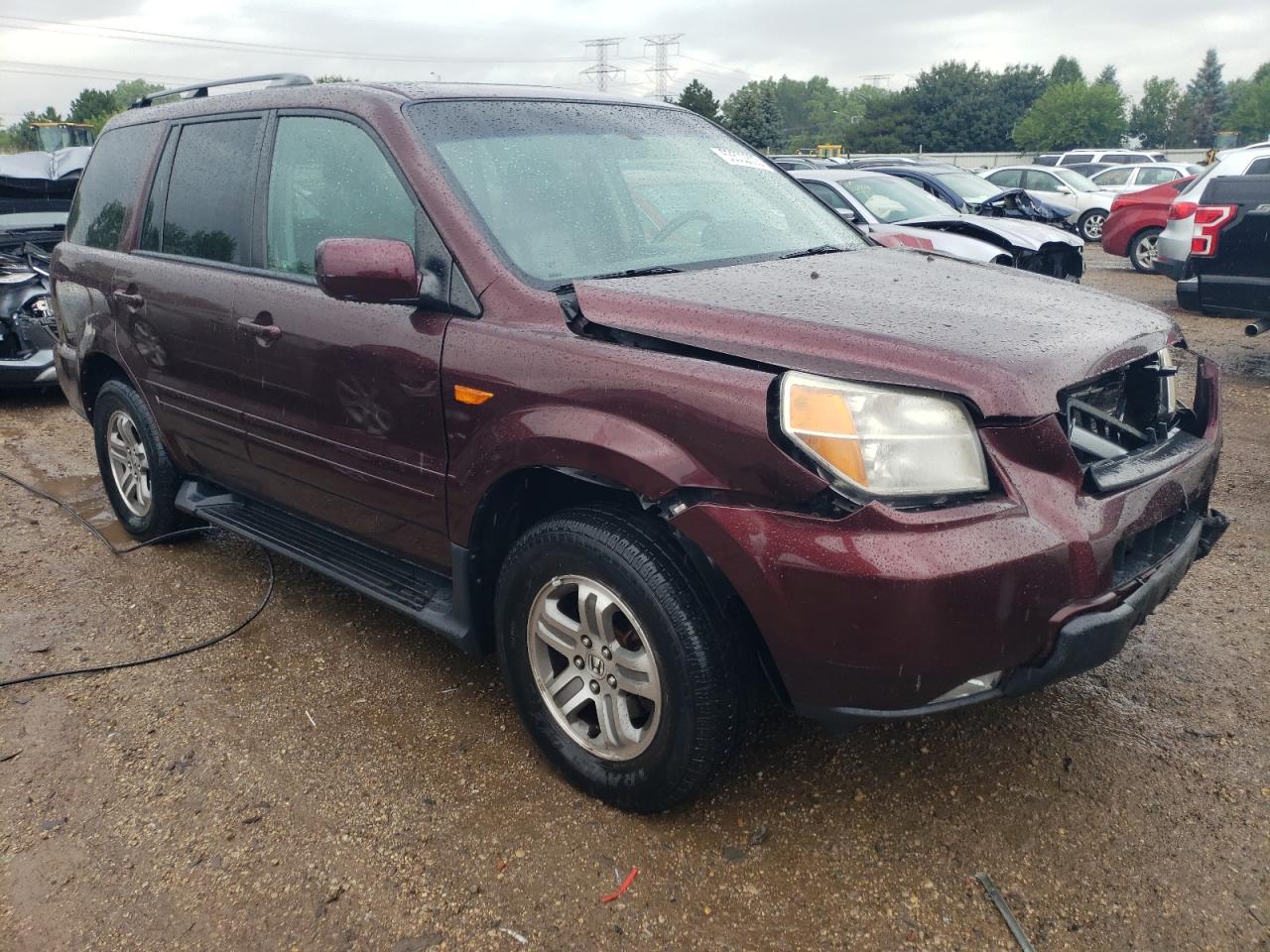 Lot #2895326381 2008 HONDA PILOT EXL