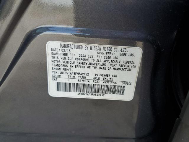 2015 INFINITI Q70 JN1BY1AP9FM542432