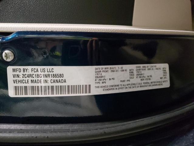 2022 CHRYSLER PACIFICA - 2C4RC1BG1NR186580