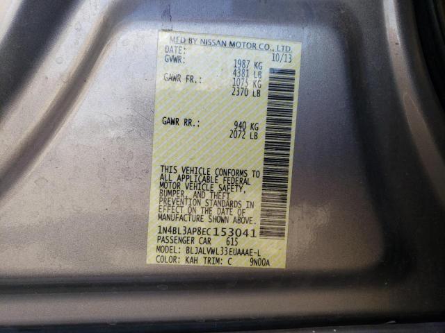 1N4BL3AP8EC153041 Nissan Altima 3.5s