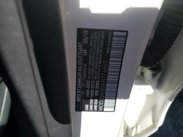 WDDSJ4EB2KN776455 Mercedes-Benz CLA 250