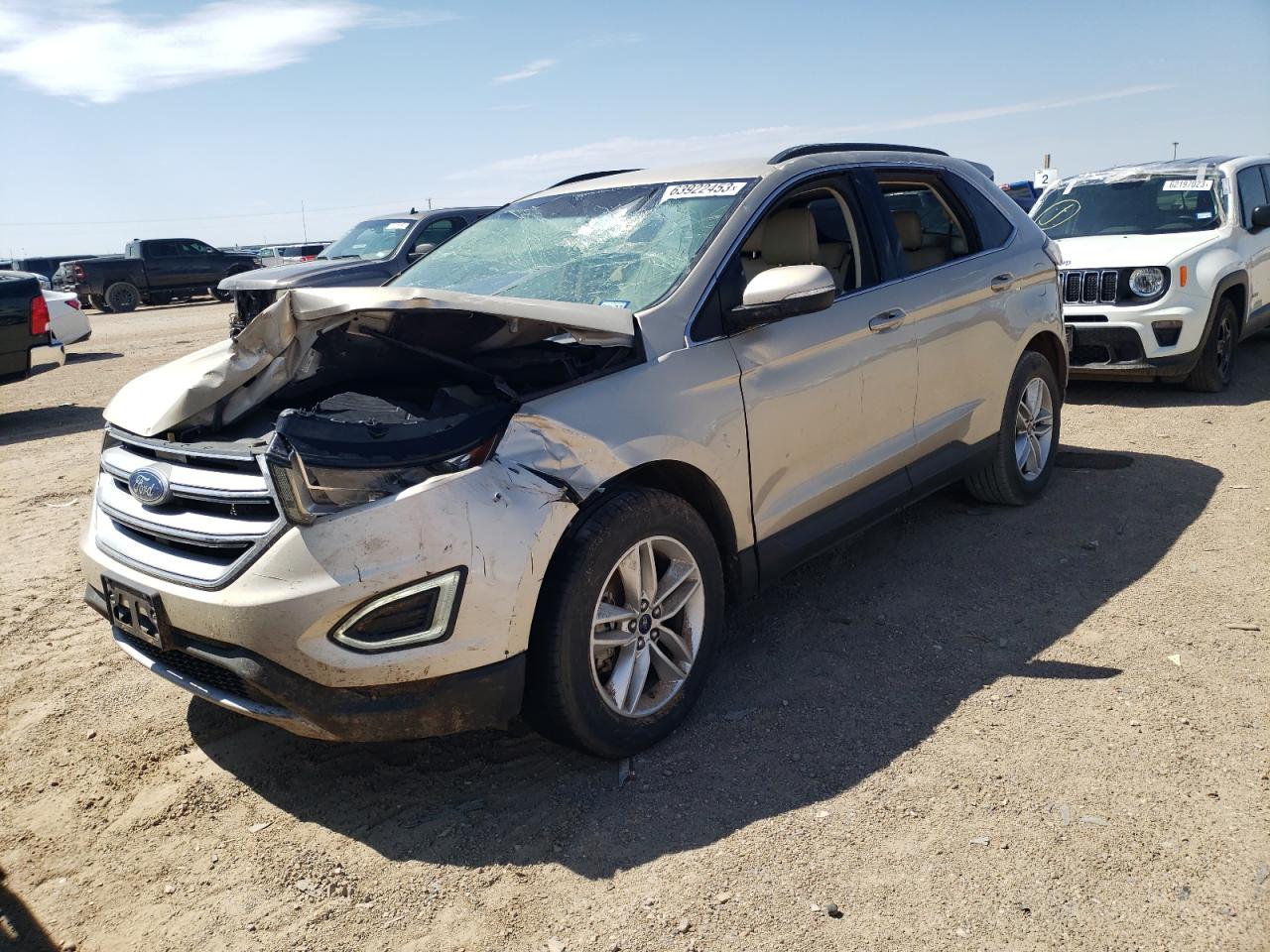 2FMPK3J80HBB79371 FORD EDGE SEL 2017
